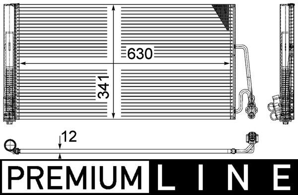 Climatisation Condenseur Radiateur Convient Mini Berline R56 COOPER 2006-10